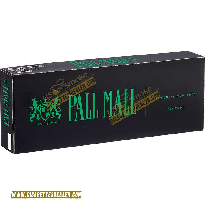 Pall Mall Black 100's Box