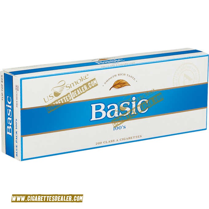 Basic 100's Blue Pack Box